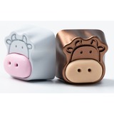 Keychron Cute Cows Aluminum Alloy Artisan Keycap, Tastenkappe braun