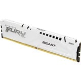 Kingston FURY DIMM 16 GB DDR5-6000, Arbeitsspeicher weiß, KF560C30BW-16, Fury Beast, INTEL XMP