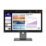 Lenovo ThinkVision P24Q-40, LED-Monitor 60.5 cm (23.8 Zoll), schwarz, QHD, IPS, HDMI, DP, USB-Hub, Daisy Chain