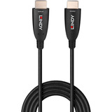 Lindy Fibre Optic Hybrid HDMI 2.1 8K60 Kabel schwarz, 50 Meter, AOC-Kabel
