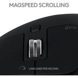 Logitech MX Master 3S für Mac, Maus graphit, 7 Tasten, Bluetooth, optimiert für das Apple-Ökosystem