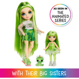 MGA Entertainment Rainbow High Littles Fantasy Fairies - Emerald, Puppe 