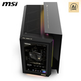 MSI MEG Vision X AI 2NVZ9-205AT, Gaming-PC schwarz/transparent, Windows 11 Home