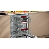 Neff S145ECS01E N50, Spülmaschine edelstahl (gebürstet), 60 cm, Home Connect