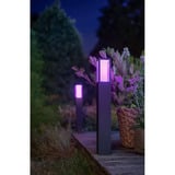Philips HUE White & Color Ambiance Impress Wegeleuchte, LED-Leuchte schwarz