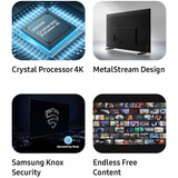 SAMSUNG GU50U7099FUXZG, LED-Fernseher 125 cm (50 Zoll), schwarz, UltraHD/4K, HDR, Triple Tuner