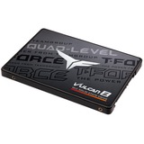 Team Group VULCAN Z QLC 2 TB, SSD schwarz/grau, SATA 6 Gb/s, 2,5"