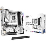 ASRock B760M Pro RS, Mainboard weiß/schwarz