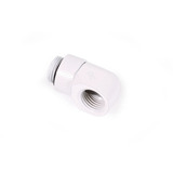 Alphacool Eiszapfen L-Verbinder drehbar G1/4 AG auf G1/4 IG - White, Verbindung weiß, 4er Set