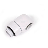 Alphacool Eiszapfen L-Verbinder drehbar G1/4 AG auf G1/4 IG - White, Verbindung weiß, 4er Set