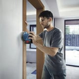 Bosch Akku-Exzenterschleifer GEX 185-LI Professional solo, 18Volt blau/schwarz, ohne Akku und Ladegerät, Ø 125mm, in L-BOXX