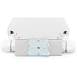 Digitus LWL-Hutschienenbox MM OM4 bestückt SC-Adapter, Spleißbox 