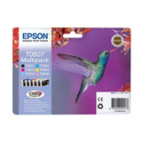 Epson Multipack 6-colours T0807 Claria Photographic Ink, Tinte Retail