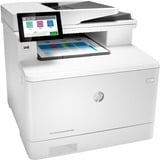 HP Color LaserJet Enterprise M480f MFP, Multifunktionsdrucker grau/schwarz, USB, LAN, Scan, Kopie, Fax