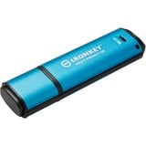 Kingston IronKey Vault Privacy 50 16 GB, USB-Stick hellblau/schwarz, USB-A 3.2 Gen 1