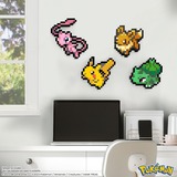 MEGA Pokémon Evoli Bauspielzeug-Set Retro-Set für Sammler, Konstruktionsspielzeug 323 Teile