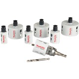 Makita EZYCHANGE-BIM-Lochsägen-Set Universal E-12295, Ø 25 - 76mm 9-teilig, Schnitttiefe 44mm, Koffer