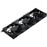 Phanteks M25G2-120, Gehäuselüfter schwarz, 120 mm