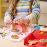 Spin Master Kinetic Sand - Squish Pizza Set, Spielsand 453 Gramm Sand