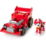 Spin Master Spin Master - Paw Patrol - Ready, Race, Rescue, Marshalls Race & Go Deluxe Basis Fahrzeug, Spielfahrzeug mit Figur