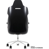 Thermaltake ARGENT E700 Design by Studio F. A. Porsche, Gaming-Stuhl rot/schwarz, Storm Black Houndstooth Fabric