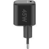 goobay 45 W USB-C PD GaN Schnellladegerät Nano schwarz