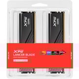 ADATA DIMM 32 GB DDR5-6000 (2x 16 GB) Dual-Kit, Arbeitsspeicher schwarz, AX5U6000C4816G-DTLABRBK, XPG Lancer Blade RGB, INTEL XMP, AMD EXPO