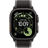 Apple Watch Ultra 3, Smartwatch schwarz, 49 mm, Trail Loop schwarz/kohlegrau S/M, Titangehäuse, Cellular