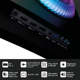 Arozzi Nova 49TUW165, Gaming-Monitor 124.5 cm (49 Zoll), schwarz, UWQHD, VA, Curved, HDMI, DP, USB-C, USB-Hub, 165Hz Panel