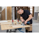 Bosch Professional Akku-Flachdübelfräse GFF 18V-22 Professional Solo, 18 Volt, Nutfräse blau/schwarz, ohne Akku und Ladegerät, in L-BOXX