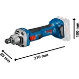 Bosch Professional Akku-Geradschleifer GGS 18V-20 Professional solo blau/schwarz, ohne Akku und Ladegerät