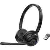 Creative Chat Wireless, Headset schwarz, USB-Dongle, Bluetooth