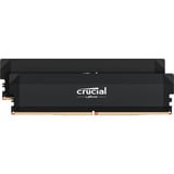 Crucial DIMM 32 GB DDR5-6000 (2x 16 GB) Dual-Kit, Arbeitsspeicher schwarz, CP2K16G60C36U5B, Pro Overclocking, INTEL XMP, AMD EXPO