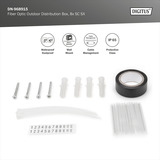 Digitus Glasfaser Distributionsbox für den Außenbereich 8x, Spleißbox 