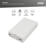 Digitus Glasfaser Distributionsbox für den Außenbereich 8x, Spleißbox 