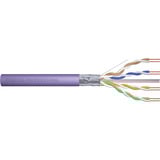 Digitus Professional Cat.6 F/UTP Verlegekabel simplex, Eca violett, 305 Meter Trommel