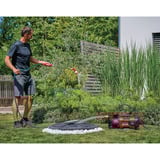 EINHELL Automatische Akku-Gartenpumpe AQUINNA 36/38 F LED AUTOMATIC, 36Volt (2x18V) rot/schwarz, ohne Akku und Ladegerät