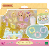 EPOCH Traumwiesen Sylvanian Families - Milchhasen Bade Spielset, Konstruktionsspielzeug 