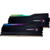 G.Skill DIMM 48 GB DDR5-7600 (2x 24 GB) Dual-Kit, Arbeitsspeicher schwarz, F5-7600J3848F24GX2-TZ5RK, Trident Z5 RGB, INTEL XMP