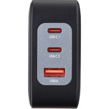 Intenso Intenso Power Adapter W100ACC GaN + C520C Kabel, Ladegerät schwarz, 100 Watt