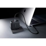  Intenso Power Adapter W100ACC GaN + C520C Kabel, Ladegerät schwarz, 100 Watt