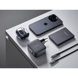 Intenso Power Adapter W100ACC GaN + C520C Kabel, Ladegerät schwarz, 100 Watt
