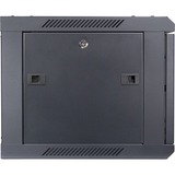 Inter-Tech Wandgehäuse SMA-6406, IT-Schrank schwarz, 6HE