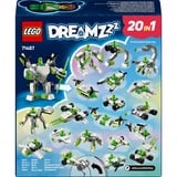 LEGO 71487 DREAMZzz Z-Blob's Roboter- und Fahrzeugabenteuer, Konstruktionsspielzeug 