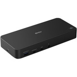 Lindy USB Typ C und Typ A Hybrid Laptop Dockingstation schwarz, DST-Pro, USB Typ C, USB Typ A, 4K