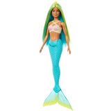 Mattel Barbie Meerjungfrau Puppe mit blauen Haaren türkis