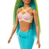 Mattel Barbie Meerjungfrau Puppe mit blauen Haaren türkis