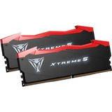 Patriot DIMM 32 GB DDR5-8200 (2x 16 GB) Dual-Kit, Arbeitsspeicher schwarz, PVX532G82C38K, Viper Elite 5 RGB, INTEL XMP