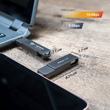 Patriot PVP30 1 TB, Externe SSD USB-A, USB-C