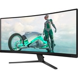 Philips Evnia 34M2C3500L, Gaming-Monitor 86.4 cm (34 Zoll), dunkelgrau, WQHD, VA, Curved, HDMI, DisplayPort, HDR, 180Hz Panel